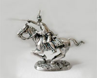 Cavaliere - Crest e statuette militari